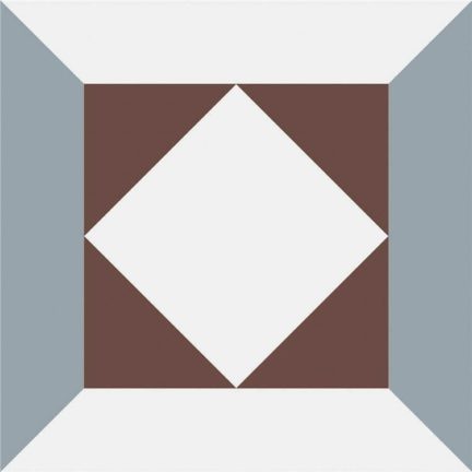 Плитка пэчворк 30х30 736J03F коричневая