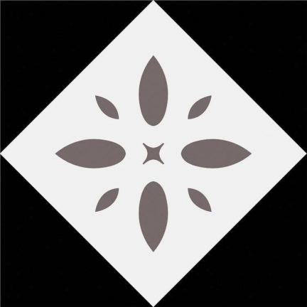 Плитка пэчворк 30х30 926J03F черно белая